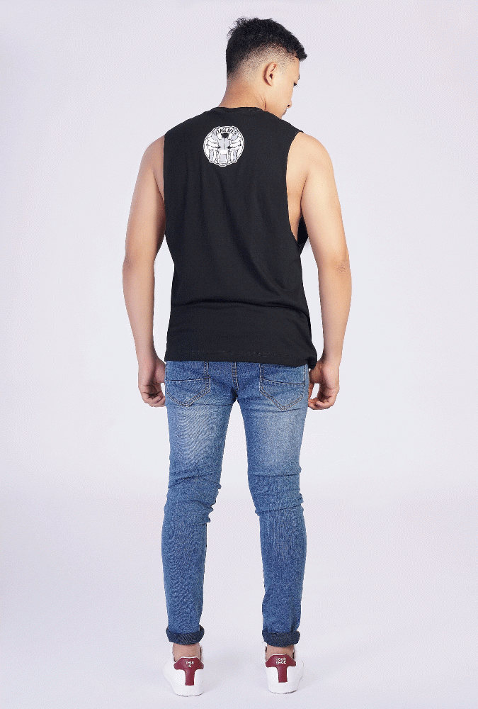 ORC Design Printed tank top (Black)